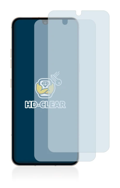 Image de l'appareil LG V60 ThinQ avec une grande variété de protections d'écran.