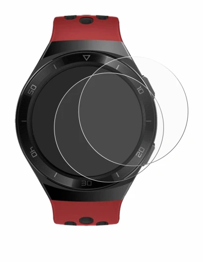 Image de l'appareil Huawei Watch GT 2e avec une grande variété de protections d'écran.