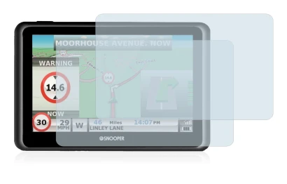 Image de l'appareil Snooper Truckmate S6900 avec une grande variété de protections d'écran.