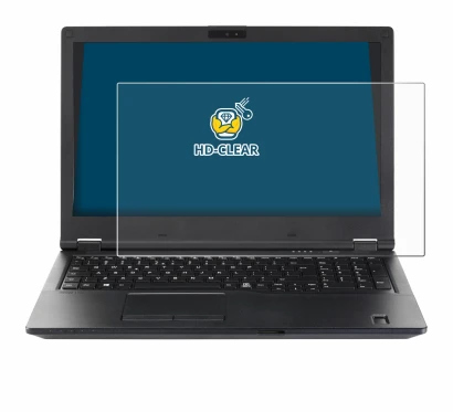 Image de l'appareil Fujitsu Lifebook E5510 avec une grande variété de protections d'écran.