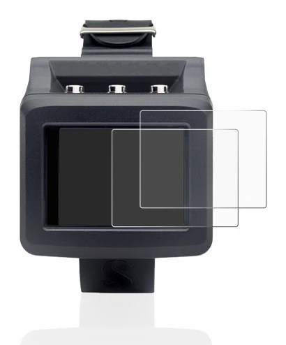 Image de l'appareil Uwatec Galileo G2 avec une grande variété de protections d'écran.