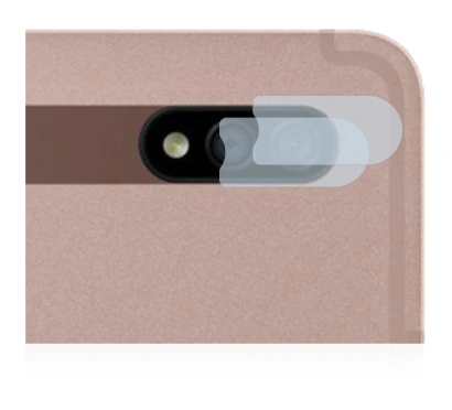 Image de l'appareil Samsung Galaxy Tab S7 WiFi 2020 (Caméra UNIQUEMENT) avec une grande variété de protections d'écran.