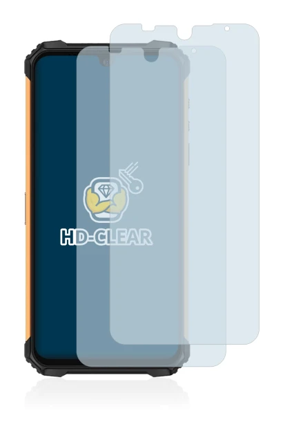 Image de l'appareil Ulefone Armor 8 avec une grande variété de protections d'écran.