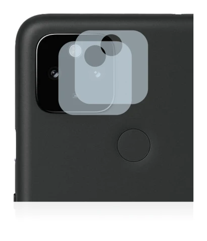 Image de l'appareil Google Pixel 4a 5G (Caméra UNIQUEMENT) avec une grande variété de protections d'écran.