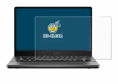 Image de l'appareil ASUS ROG Zephyrus G14 GA401 avec une grande variété de protections d'écran.