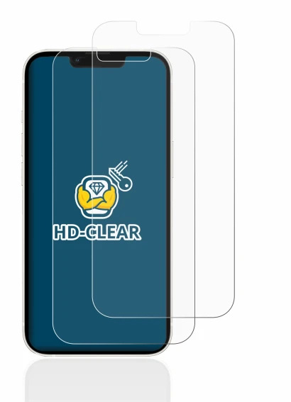 Image de l'appareil Apple iPhone 13 avec une grande variété de protections d'écran.