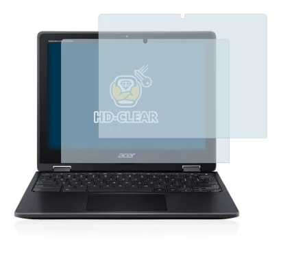 Image de l'appareil Acer Chromebook Spin 512 avec une grande variété de protections d'écran.