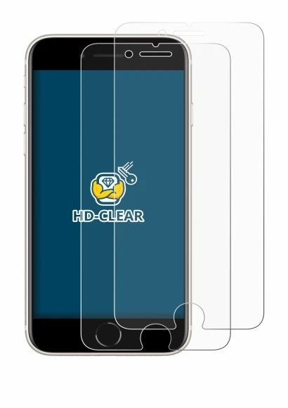 Image de l'appareil Apple iPhone SE 3 2022 avec une grande variété de protections d'écran.