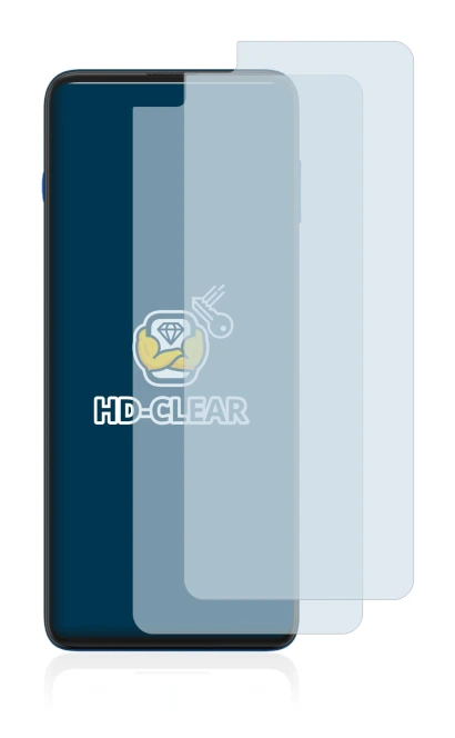 Image de l'appareil Motorola Moto G100 avec une grande variété de protections d'écran.