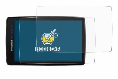 Image de l'appareil BMW Navigator VI avec une grande variété de protections d'écran.