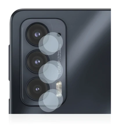 Image de l'appareil Motorola Edge 20 (Caméra UNIQUEMENT) avec une grande variété de protections d'écran.