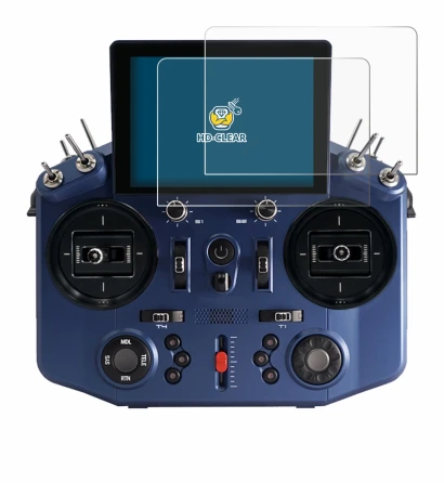 Image de l'appareil FrSky Tandem X20S avec une grande variété de protections d'écran.