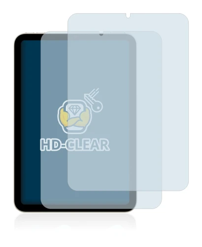 Image de l'appareil Apple iPad Mini 6 2021 avec une grande variété de protections d'écran.