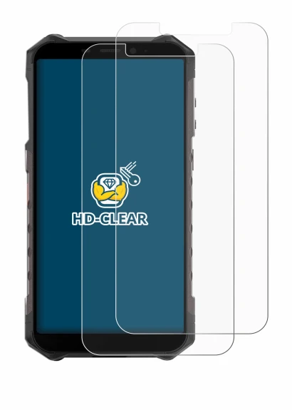 Image de l'appareil Ulefone Armor X9 Pro avec une grande variété de protections d'écran.