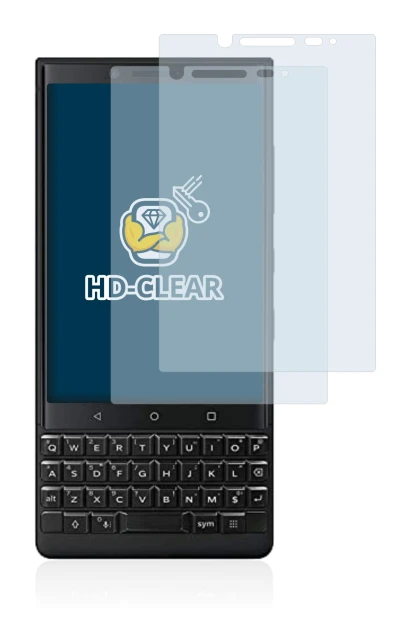 Image de l'appareil BlackBerry Key2 (Dual Sim) avec une grande variété de protections d'écran.