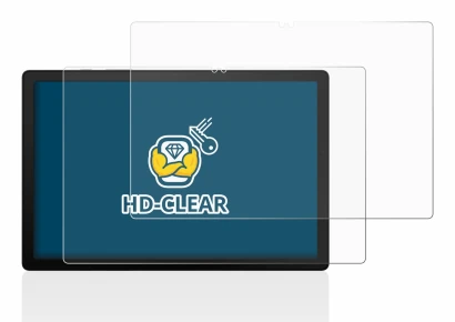 Image de l'appareil Samsung Galaxy Tab A8 WiFi avec une grande variété de protections d'écran.