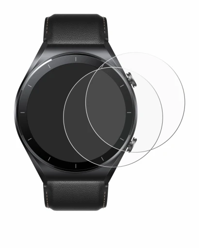 Image de l'appareil Xiaomi Watch S1 avec une grande variété de protections d'écran.