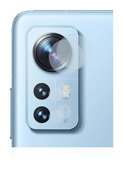 Image de l'appareil Xiaomi 12 (Caméra UNIQUEMENT) avec une grande variété de protections d'écran.