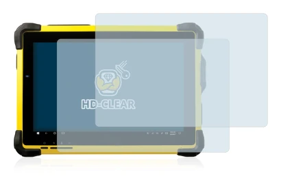 Image de l'appareil Trimble T10 avec une grande variété de protections d'écran.