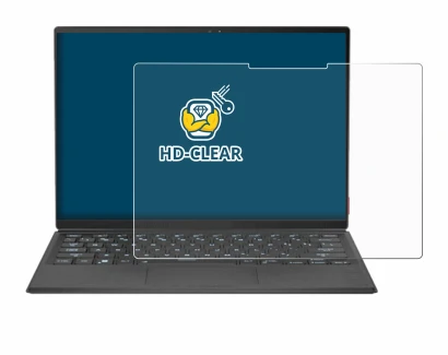 Image de l'appareil ASUS Rog Flow Z13 2022 avec une grande variété de protections d'écran.