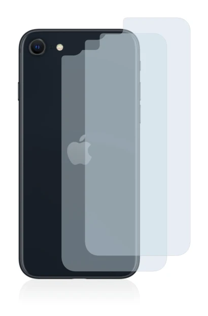 Image de l'appareil Apple iPhone SE 3 2022 (Arrière) avec une grande variété de protections d'écran.