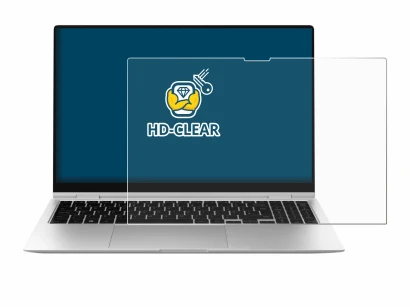 Image de l'appareil Samsung Galaxy Book2 Pro 360 15.6" avec une grande variété de protections d'écran.