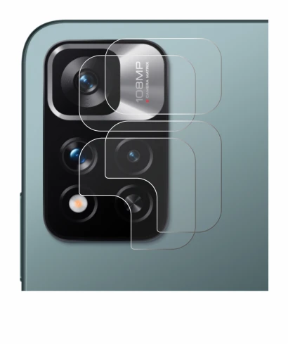 Image de l'appareil Xiaomi Redmi Note 11 Pro+ 5G (Caméra UNIQUEMENT) avec une grande variété de protections d'écran.