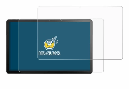 Image de l'appareil Lenovo Tab M10 Plus (3ème Gen.) avec une grande variété de protections d'écran.