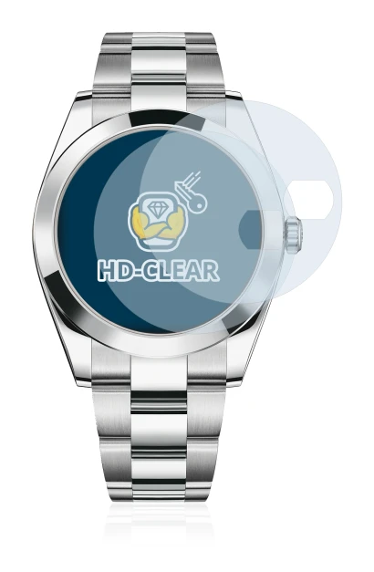 Image de l'appareil Rolex Datejust 41 avec une grande variété de protections d'écran.