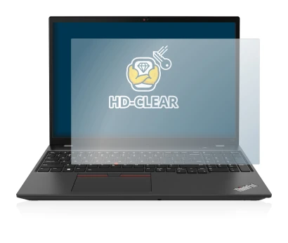 Image de l'appareil Lenovo ThinkPad T16 Gen 1 16" avec une grande variété de protections d'écran.
