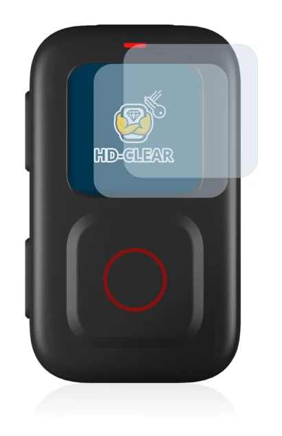 Image de l'appareil GoPro Remote avec une grande variété de protections d'écran.