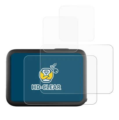 Image de l'appareil GoPro Hero 11 Black avec une grande variété de protections d'écran.