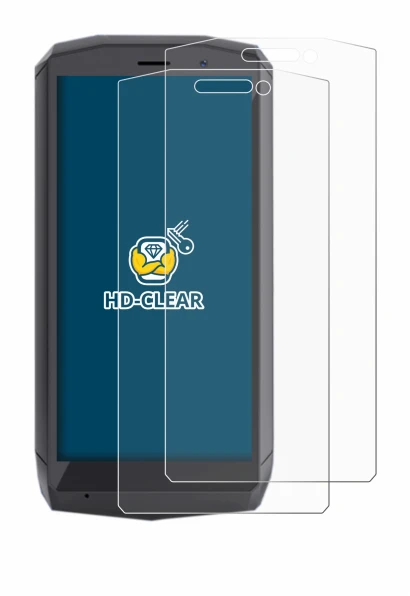 Image de l'appareil Cubot Pocket avec une grande variété de protections d'écran.