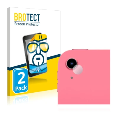 Face avant d’un emballage produit avec le logo de la marque BROTECT. À côté, l’appareil Apple iPad 10.9" WiFi 2022 (Caméra UNI