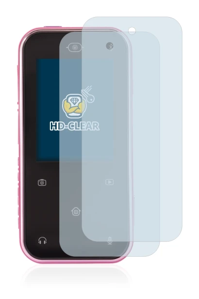 Image de l'appareil Vtech Kidizoom Snap Touch avec une grande variété de protections d'écran.