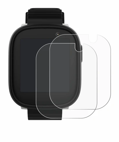 Image de l'appareil Xplora X6 Play 2022 (1ère génération) avec une grande variété de protections d'écran.