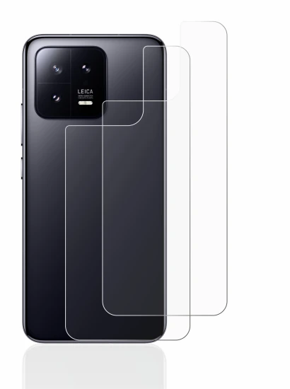 Image de l'appareil Xiaomi 13 (Arrière) avec une grande variété de protections d'écran.