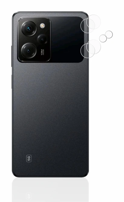 Image de l'appareil Xiaomi Poco X5 Pro (Caméra UNIQUEMENT) avec une grande variété de protections d'écran.