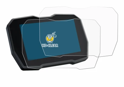 Image de l'appareil Ducati Multistrada V4 2021+ avec une grande variété de protections d'écran.