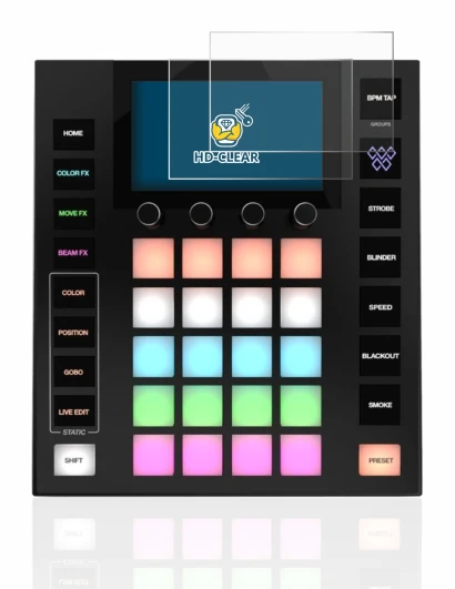Image de l'appareil Wolfmix W1 avec une grande variété de protections d'écran.