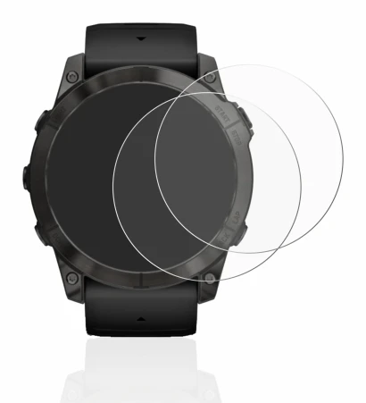 Image de l'appareil Garmin Epix Pro (Gen 2) (51 mm) avec une grande variété de protections d'écran.