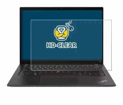 Image de l'appareil Lenovo ThinkPad T14s Gen 4 avec une grande variété de protections d'écran.