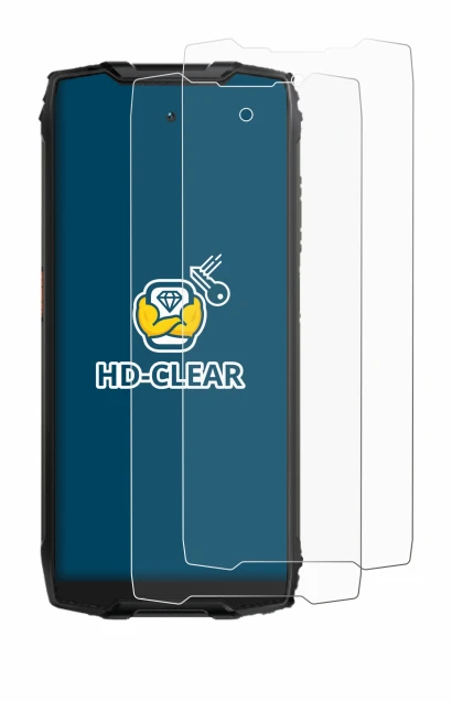 Image de l'appareil Blackview BV9300 avec une grande variété de protections d'écran.