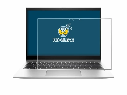 Image de l'appareil HP EliteBook x360 830 G10 avec une grande variété de protections d'écran.