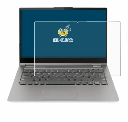 Image de l'appareil Lenovo ThinkBook 14s Yoga G3 avec une grande variété de protections d'écran.