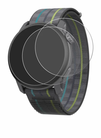 Image de l'appareil Coros Pace 3 avec une grande variété de protections d'écran.