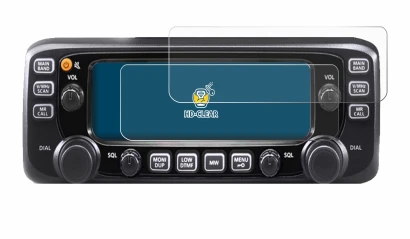 Image de l'appareil Icom IC-2730E avec une grande variété de protections d'écran.