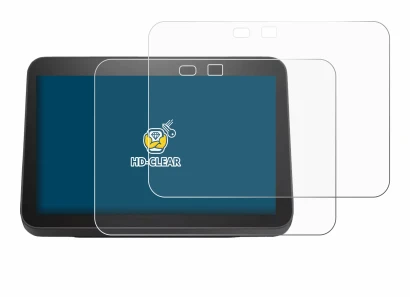 Image de l'appareil Amazon Echo Show 8 2023 (3ème Gen.) avec une grande variété de protections d'écran.