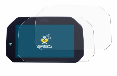 Image de l'appareil BMW R 1300 GS TFT 6.5" avec une grande variété de protections d'écran.