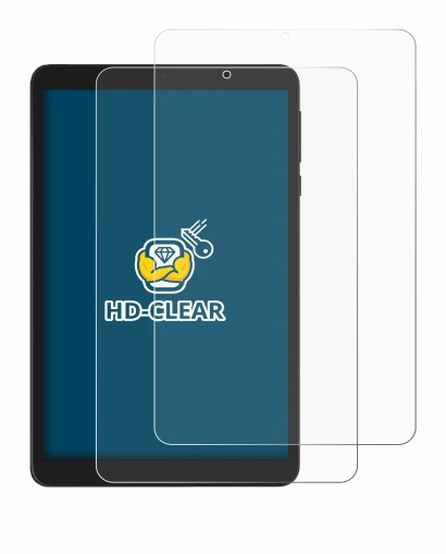 Image de l'appareil Doogee T20 Mini avec une grande variété de protections d'écran.